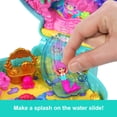 thumbnail image 5 of Polly Pocket Juego Compacto de Isla con Purpurina con 1 Micromuñeca Sirena y Mascotas en el Océano, Juguete de Viaje con Accesorios Temáticos, 5 of 5
