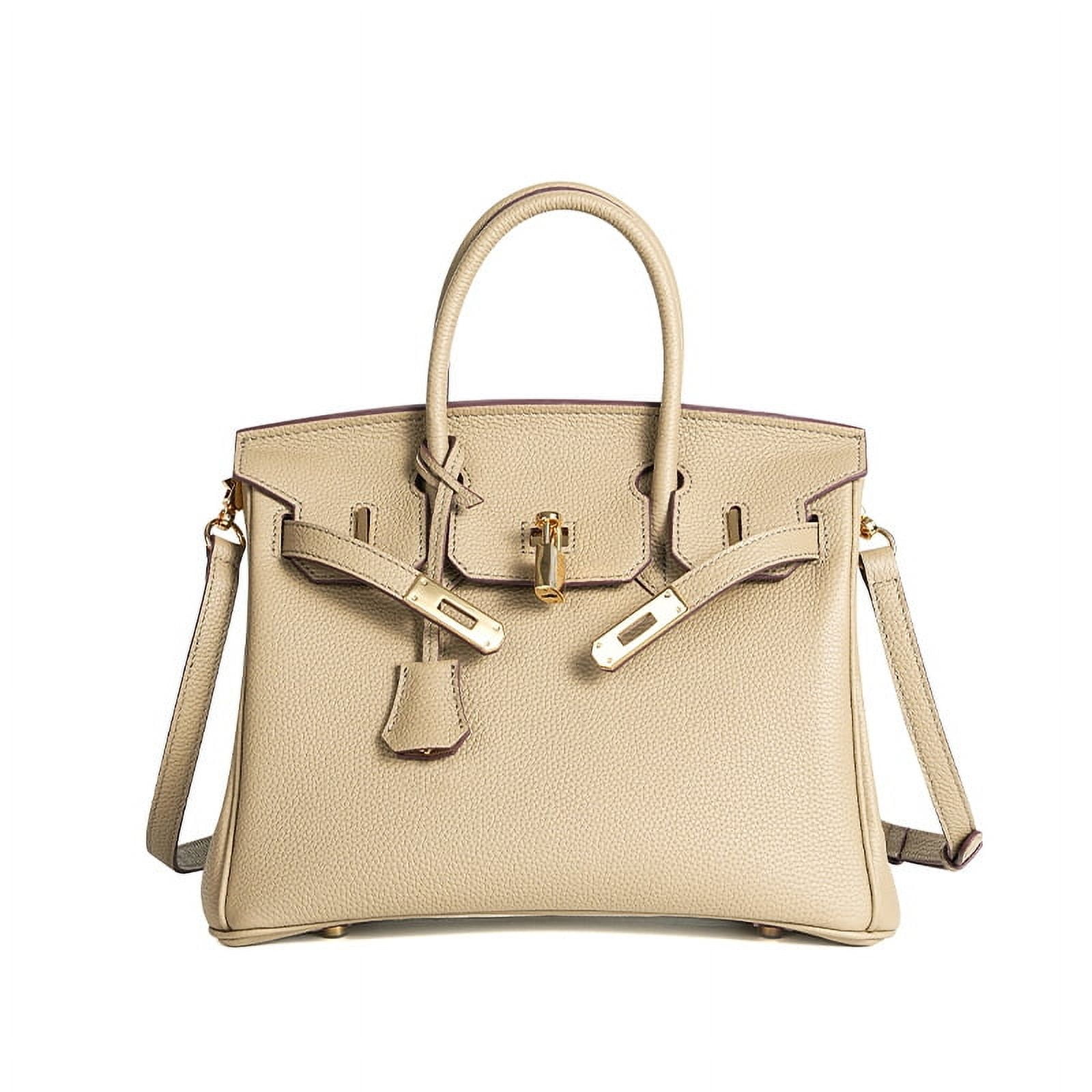 Wax thread togo first layer cowhide handmade platinum bag lychee