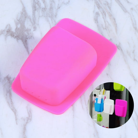 LEORX Cute Toothbrush Holder Silicone Waterproof Adults Shower Room 1Pack