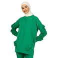 thumbnail image 3 of Green - Crew neck - Tunic - Benin, 3 of 5