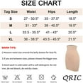 thumbnail image 6 of QRIC Womens Seamless High Waist Tummy Control Half Slips Smoother Slimming Body Shaper Dress, 6 of 6