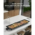 35" Large Electric griddle, Arlime Indoor Outdoor Teppanyaki Table Top