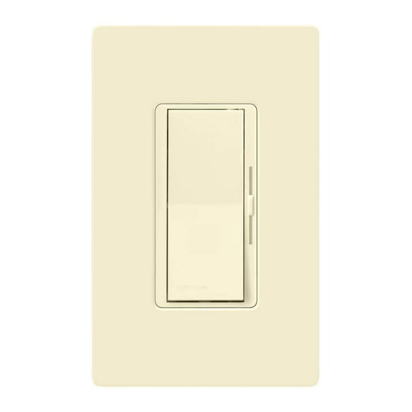 Dimmer Lutron Diva LED+ 150W, Unipolar y de 3 vías, Almendra