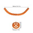thumbnail image 3 of Guirnalda de papel de calabaza en 3D de 300 cm con forma de panal para Halloween, Acción de Gracias, decoración de pasillos y ambientes festivos., 3 of 6