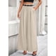 thumbnail image 3 of Pantalones de trabajo PRETTYGARDEN 2025 de cintura alta y pierna ancha para mujer, 3 of 8
