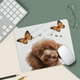 thumbnail image 5 of Brown Poodle Dog Mouse Pad with Design, Premium-Textured Mousepad Rectangle Waterproof Mouse Mat Non-Slip Rubber Base Mouse Pads for Office Laptop 10"x12", 5 of 8