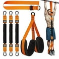thumbnail image 4 of Pull Up Assistance Bands, Heavy Duty Resistance Band for Pull Up Bar, Adjustable Weight/Size with Fabric Feet/Knee Rest, Bands for Pull Up Assist for Strength Training - Style 1, 4 of 5