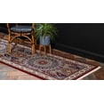thumbnail image 3 of Rugs.com Rabia Collection Rug – 3' x 13' Runner Burgundy Low Rug Perfect For Hallways, Entryways, 3 of 9