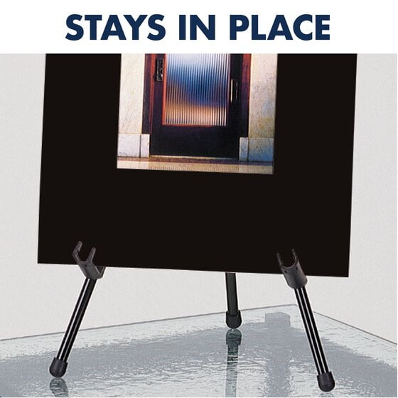 Quartet Tabletop Instant Easel, 14", Supports 5 lbs., Portable & Collapsible