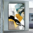 thumbnail image 2 of Handmade Textured Acrylic Textured 100% Hand Painted Oil Painting Wall Decor Abstract Geometry Wall Art Picture Living Room Porch, 2 of 6