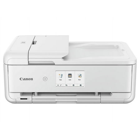 Canon - PIXMA TS9521C Wireless All-In-One Printer - White