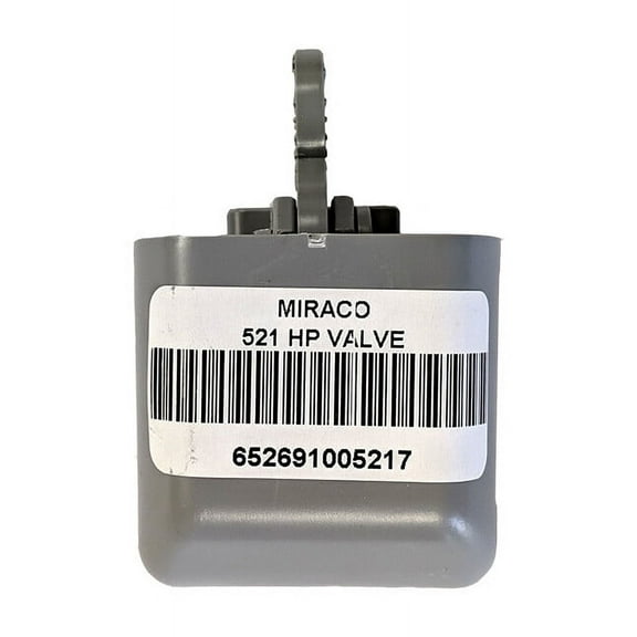 Miraco High-Pressure Valve - Gray 40-80 PSI