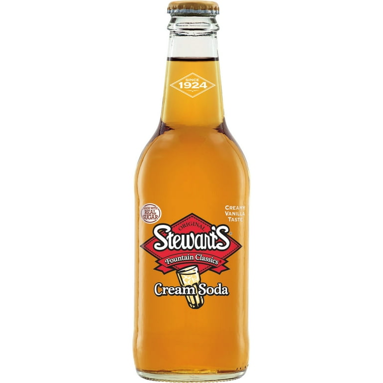 Stewart's Bottled Cream Soda, Handcrafted with Real Sugar