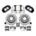 thumbnail image 3 of Wilwood 12.19in 6R: Automotive Brakes Forged Narrow Superlite Kit, Drilled Rotors, Front, Black, 3 of 3