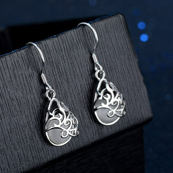 FcBaudy Earrings for Women, Gifts for Women Wedding Jewelry Cat's Eye Style Fashion Wishing Pool Wedding Earrings Earring