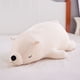 thumbnail image 4 of Oso polar de peluche suave, regalo de cumpleaños para niños, material súper suave y seguro, lindo oso de peluche, almohada de peluche, ideal para amigos y niños amantes de los osos polares., 4 of 5