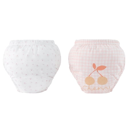Piu Dino Baby Potty Training Pant - 2 Pants Cherry M