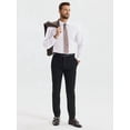 thumbnail image 4 of sogami Men's Stretch Dress Shirt Wrinkle-Free Long Sleeve Button Down Formal Shirt, 4 of 8
