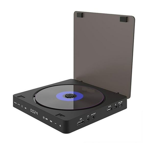 Home DVD/VCD HD Video Player Hi-fi Stereo Speakers 1080P Multi-functional Portable Mini CD Player ,Portable Visual Experience