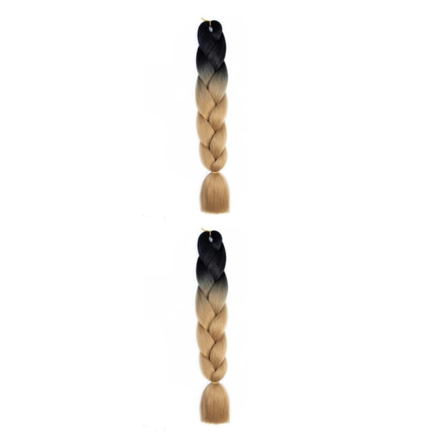 Soidarity Cabello trenzado sintético, trenzas impresionantes, color natural sin esfuerzo, alta similitud con el cabello real Type17 NO17