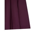 thumbnail image 3 of Smith's American Girls' Pleated Crossover Jumper Dress Color: burgundy Size: 4t, 3 of 5