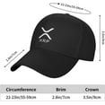 thumbnail image 6 of Ripple Xrp Sandwich Cap Unisex Classic Baseball Capunisex Adjustable Casquette Dad Hat Natural, 6 of 8