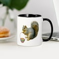 thumbnail image 4 of CafePress - Squirrel Easter Basket Mug - 11 oz Ceramic Mug - Novelty Coffee Tea Cup, 4 of 6