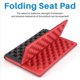 thumbnail image 5 of Personalizado Plegable Almohadilla del Asiento A Prueba de Agua Espuma Cojin Silla Rojo + Negro, 5 of 5