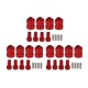 thumbnail image 1 of 3x 4 Piezas de Recambios de Latón Extendidos para Ruedas Hexagonales, Repuesto Combinador de 4mm, Repuestos Ensanchados para Scx24 Axi00001, Modelo, 1 of 6