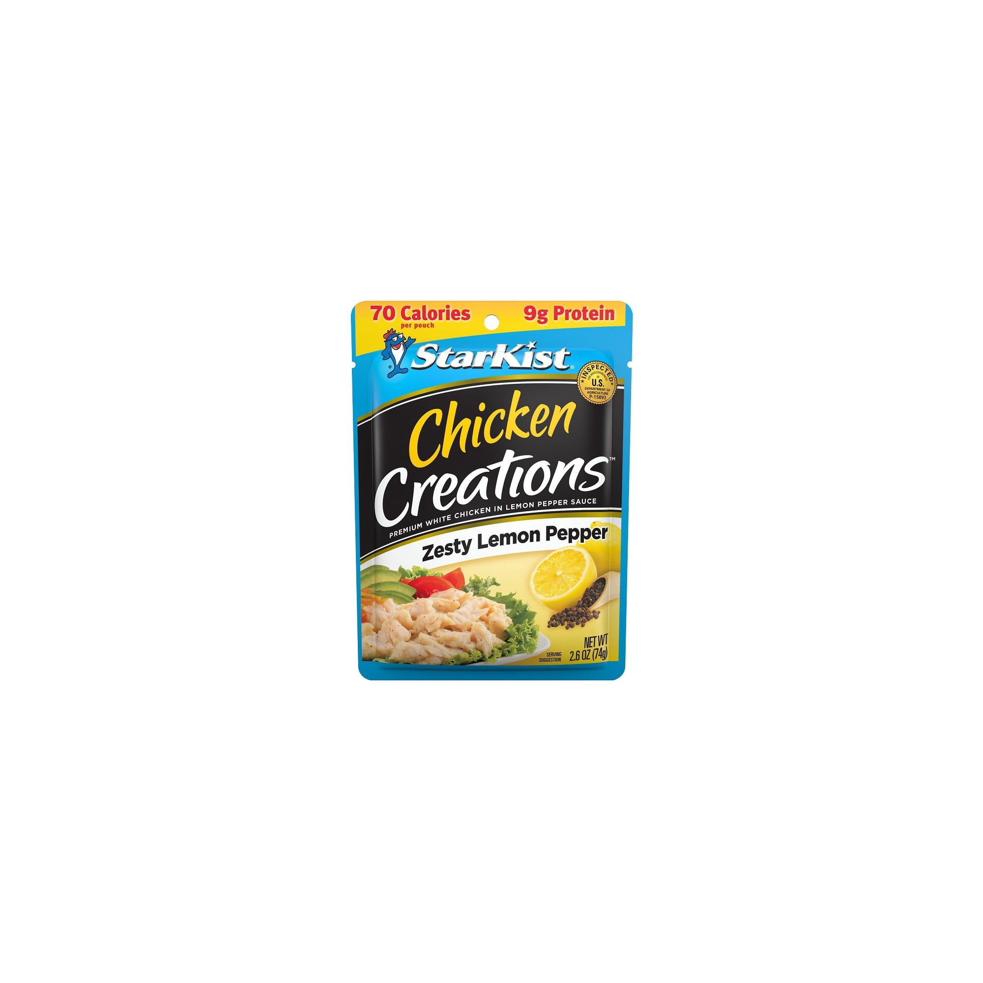 StarKist Chicken Creations Zesty Lemon Pepper Chicken (Pack of 14)