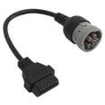 thumbnail image 3 of OBD1 A OBD2 Cable de Diagnnostico, Anti Crack PVC 6Pin A 16 pin Esucter Adaptador de Diagnóstico Alta Resistencia Para Camiones de Servicio Pesado, 3 of 7