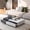 White+Black, variant on Particle Board Table / Great for Movie Night Snacks / Keep Room Neat