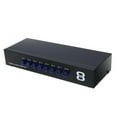 thumbnail image 4 of axGear AV Switch Box Composite Selector 8 Port RCA Audio Video 8 In 1 Out To TV, 4 of 8