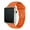 Orange, variant on Adjustable Soft Silicone Sport Replacement Watch Band Straps Wristbands Bracelet For Apple Watch Series 1, 2, 3, & 4 - 38mm, 40mm, 42mm, or 44mm