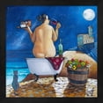 thumbnail image 2 of Great Art Now Bath by Ronald West, 2 Piece Framed Art Set Each 13"W x 13"H, 2 of 3