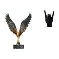 thumbnail image 1 of Escultura De Resina Con Gesto De Mano Y Alas Extendidas, Adorno Feng Shui, Escultura Decorativa Creativa De Dedo Para Decoración De Apartamentos, Dormitorios Y Restaurantes., 1 of 8