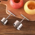 thumbnail image 3 of BEADCEST 4Ud Descorazonador De Metálico Con Mango Ergonómico Para Cocina En Casa, 3 of 8