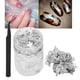 thumbnail image 2 of Fugacal Nail Gold Foil Nail Art Gold Foil Nail DIY Foil Nail Art Flakes Nail Silver Flakes Decoración de uas Fugacal No se aplica, 2 of 6