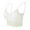 White, variant on Seductiva Clothing Womens Seamless Wireless Supportive Bra Women Plus Size Vest Crop Wire Frees Bra V Neck Underwear Without Chest Pad S3XL
