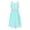 Mint Green, variant on inhzoy Kids Big Girls Flower Girls Dress Chiffon Rhinestone Bridesmaid Wedding Birthday Party Gowns,Sizes 4-16 White 12