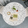 thumbnail image 4 of Nappe à Bord Élastique Imperméable et Anti-Huile, Housse de Table à Bord Élastique avec Dos en Flanelle, 4 of 8