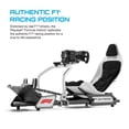 thumbnail image 3 of Playseat® Formula Instinct F1® Edition Racing Simulator Cockpit with X-Adapt™ Adjustment, White, 3 of 34