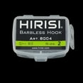 thumbnail image 1 of 50 Pcs/Box High Carbon Steel Curved Shank Carp Fishing Hooks Barbless Fishhooks, 1 of 9