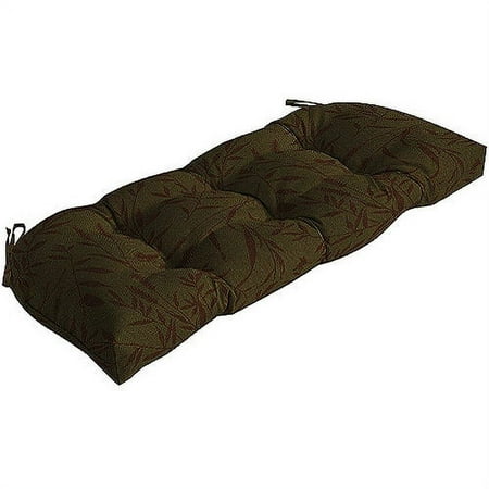 Tailwind Printed Green Settee Cushion