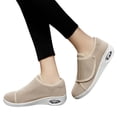 thumbnail image 1 of Zapatos Ortopédicos Sin Cordones Anchos para Diabéticos Mujeres Mayores, 1 of 9