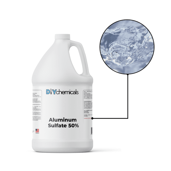 DIYChemicals Aluminum Sulfate – Liquid 4 Gallons