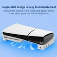 thumbnail image 3 of Support Horizontal PS5 Slim, Support PS5 Slim Pieds Horizontaux sous le Bureau Base Support, Support de Refroidissement Horizontal pour Console Playstation 5 Silm avec 4, 3 of 5