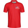 thumbnail image 4 of Lotusprinthandmade Personalized On Friday We Wear Red Remember Everyone Deployed Polo Shirt (Lightweight) S-5XL Multicolor, 4 of 7