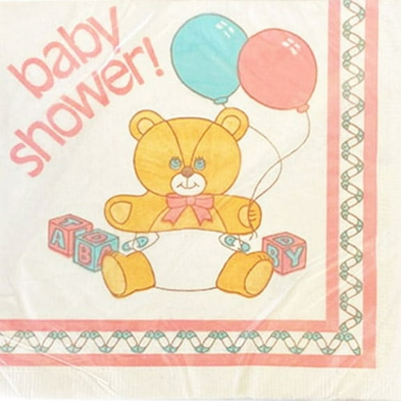Baby Shower 'Vintage Teddy Bears' Small Napkins (16ct)