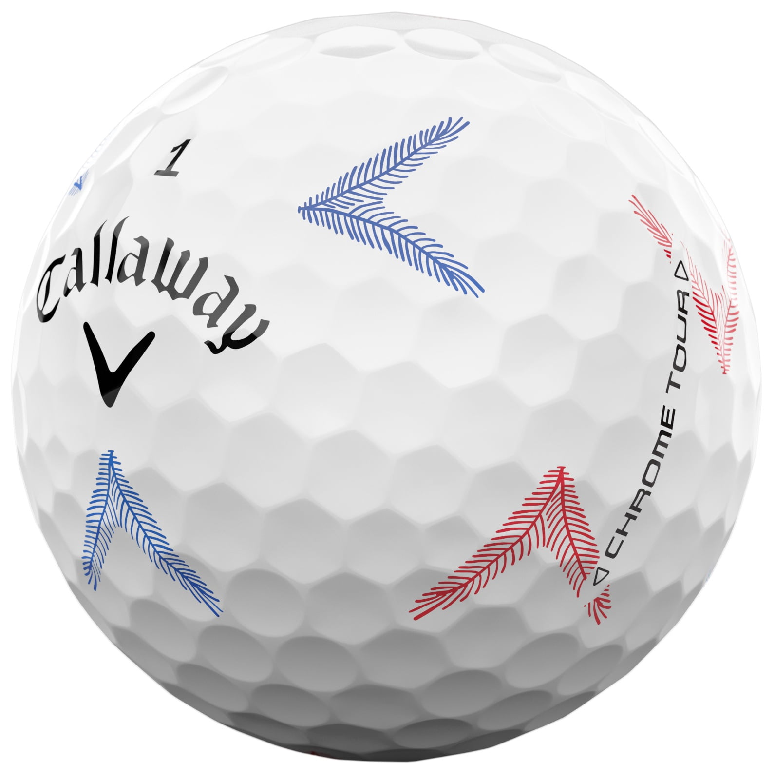 Callaway Chrome Tour Truvis Majors Series 1 Dozen Golf Balls New